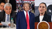 Ante amenaza de Trump, se solidariza Shienbaum con presidente de Panamá