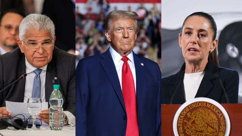 Ante amenaza de Trump, se solidariza Shienbaum con presidente de Panamá