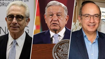 AMLO criticó a Calderón y Zedillo por hablar de finanzas públicas y democracia