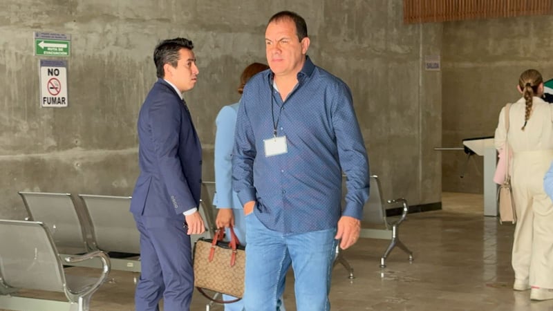Cuauhtémoc Blanco comparece ante el juez de Control de Morelos