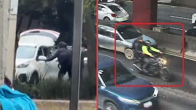 Asaltan a automovilista con pistola en Paseo de la Reforma; SSC analiza cámaras
