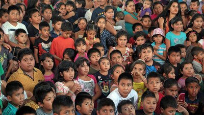 Los niños mexicanos dijeron que la pobreza, el crimen y la corrupción son los principales problemas del país