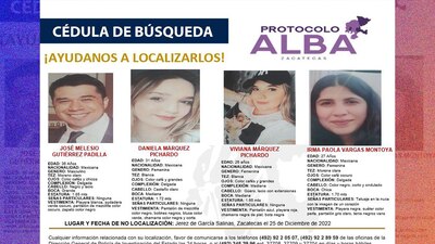 Desaparecieron el 25 de diciembre