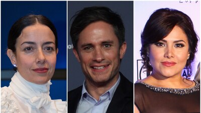 Cecilia Suárez, Gael García y Vanessa Bauche