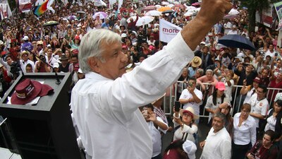 A un mes de la elección, la diferencia entre el segundo lugar y AMLO es de más de 25 puntos