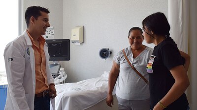 Tenía un tumor que le provocó un dolor intenso con una evolución de más de dos meses