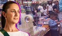Anuncia Sheinbaum apoyo social para útiles escolares