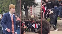 VIDEO: Batalla de ‘farmear aura’ pasó a los golpes en Argentina