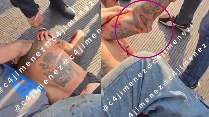 Pobladores atrapan a ladrón y le rompen el brazo a golpes