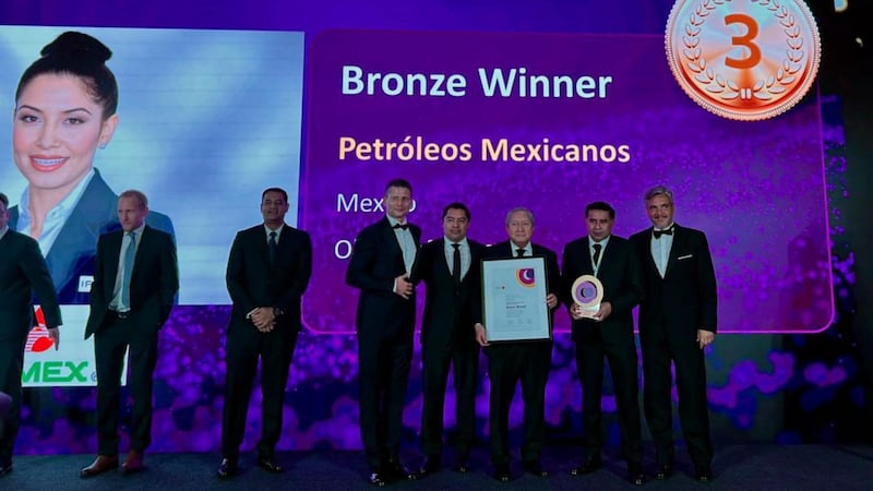 Refinería Olmeca gana premio internacional en Alemania por excelencia en proyectos