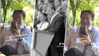 Mario Delgado no desaprovechó la oportunidad de exhibir a la oposición