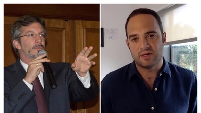 Estos dos personajes tuvieron un desencuentro en Twitter