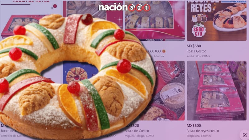 ¡Carísimo de París! Revendedores explotan los precios de la Rosca de Reyes de Costco