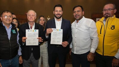 Los partidos competirán juntos por la gubernatura del Edomex
