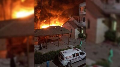 Fue bombardeado por la noche en la Franja de Gaza