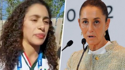 La atleta mexicana pidió a Sheinbaum voltear a ver el deporte nacional