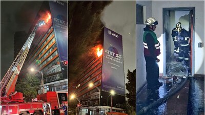 En las labores de atención participaron bomberos y se quemaron dos departamentos