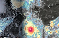 El Huracán ‘Polo’ retoma fuerza y alcanza de nuevo la máxima Categoría 5, en aguas del Pacífico