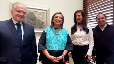 En conjunto dieron a conocer la incorporación de Kenia López Rabadán