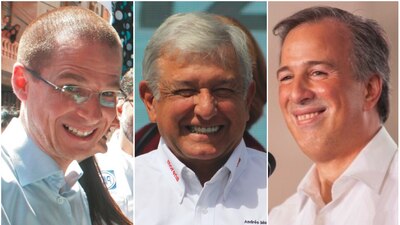 Anaya, AMLO y Meade tienen varias propuestas parecidas para su mandato presidencial