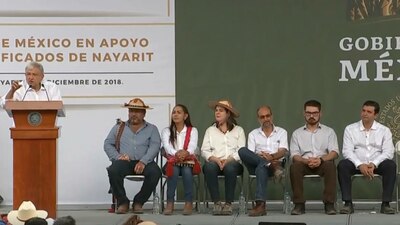 AMLO dijo que volverá a Nayarit el próximo año