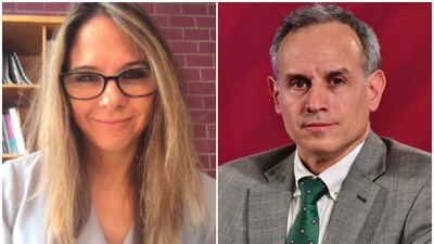 Arantxa Colchero y Hugo López-Gatell han compartido también campo de investigación