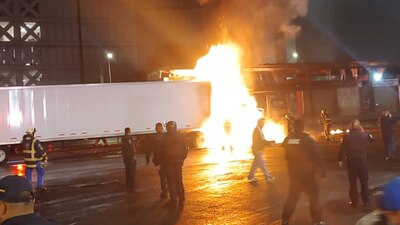 Lo heridos fueron trasladados a diferentes hospitales para su atención