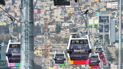 La Línea 2 del Mexicable une el municipio de Ecatepec con la CDMX en 34 minutos, con una tarifa de nueve pesos