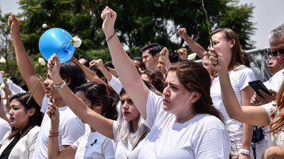 La comunidad en la Ciudad de México hizo un homenaje póstumo para los jóvenes que murieron