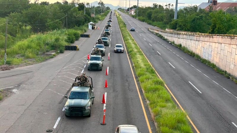 Arriban 3 mil militares a Culiacán, Sinaloa, por trabajos de seguridad