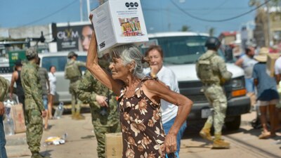 Habitantes de la capital se han solidarizado con los damnificados de Acapulco
