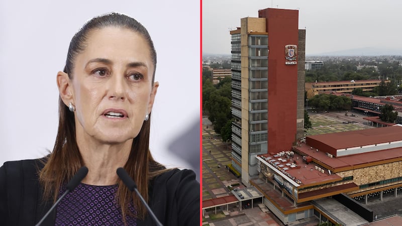 Sheinbaum hace llamado a la UNAM a abrir más lugares para estudiantes de educación superior