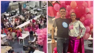 Así fue la fiesta de Barbie en la Comisión Estatal de Aguas de Querétaro