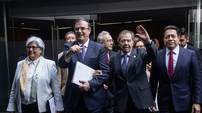 El canciller compareció ante la Comisión permanente del Congreso