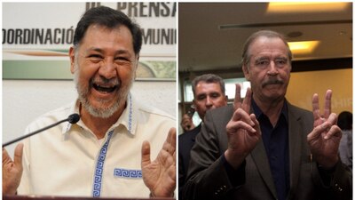 Batalla entre Noroña y Fox por la consulta sobre el destino del nuevo aeropuerto