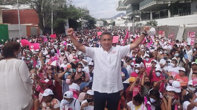Manuel Negrete dejó su cargo como alcalde de Coyoacán para buscar la gubernatura de Guerrero