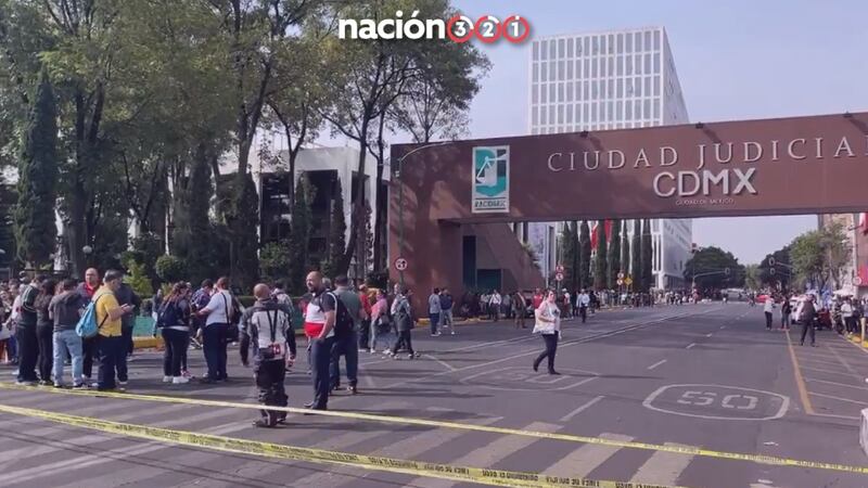 En medio de un paro, trabajadores del Poder Judicial de CDMX son atacados por grupo de choque