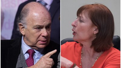 Enrique Krauze y Tatiana Clouthier