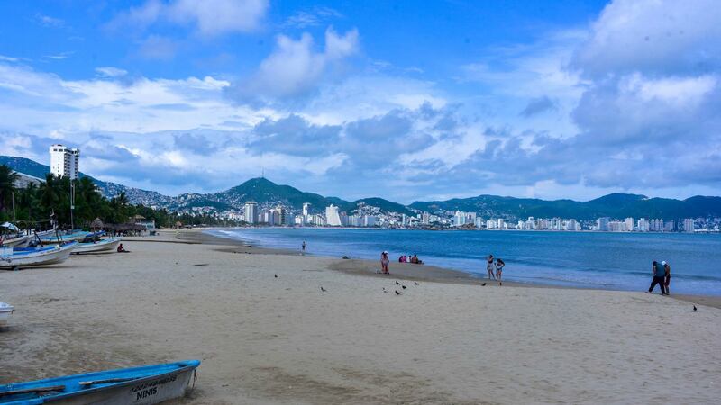 Así se lucían las playas de Guerrero y Oaxaca antes de la llegada del Huracán ‘Erick’