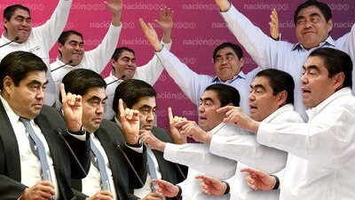 El candidato a gobernador denunció que lo quieren mostrar "violando la ley"