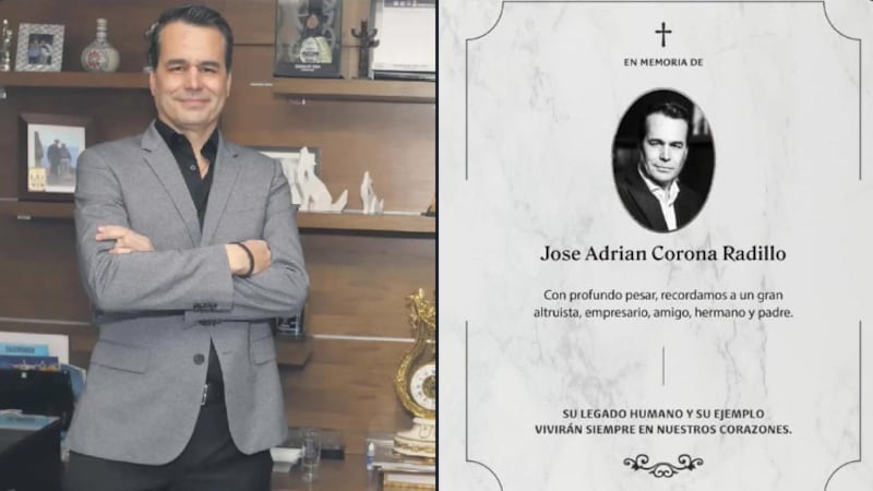 Asesinan en Jalisco al empresario tequilero Adrián Corona