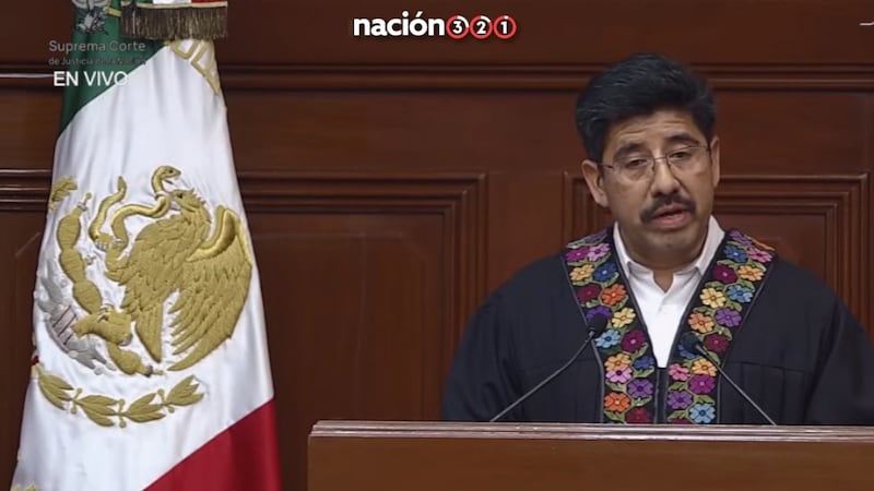 “En esta era nadie se quedará sin justicia”: Hugo Aguilar en su primer mensaje al frente de la SCJN