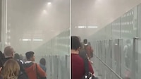 Humo en salas de abordaje de la Terminal 2 del AICM activa protocolos de emergencia