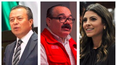 César Camacho, Jorge Carlos Ramírez Marín y Sylvana Beltrones dentro de la lista del PRI por otro puesto