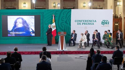 AMLO recordó la manera en que se llevó a cabo la detención de la ciudadana francesa.