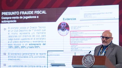 En la conferencia matutina, se destapó una supuesta cadena de corrupción
