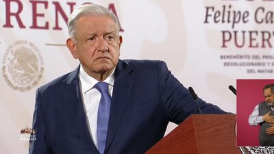 El Presidente de México aseguró que no habrá problemas grantes y que no pasará nada en el conflicto con Fernández de Noroña