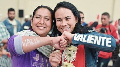 Aseguró que "los valientes no se rinden"