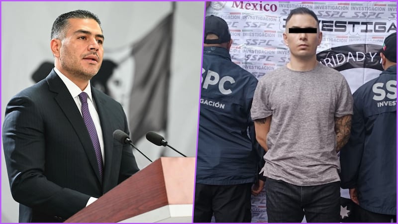 Cae en CDMX ‘Lobo menor’, líder criminal internacional con ficha roja de Interpol, afirma Harfuch