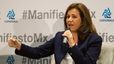 Margarita Zavala aseguró que no declinaría por ningún aspirante